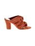 Lucky Brand Orange Sandals Size 8 - photo 1