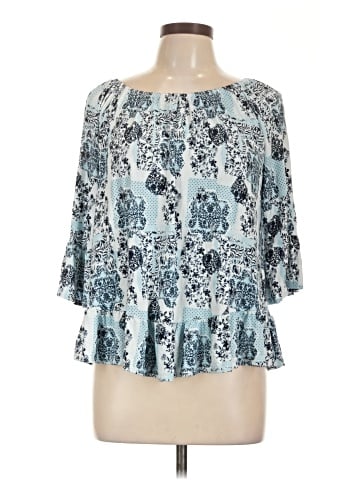 Style&Co 3/4 Sleeve T-Shirt (view 1)