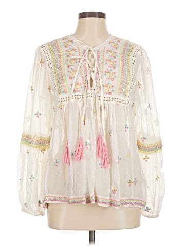 Miss June Long Sleeve Blouse (view 1)