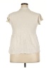 Cato Ivory Short Sleeve Blouse Size 22 - photo 2