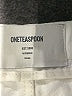 ONETEASPOON 100% Cotton White Casual Pants Size S - photo 3