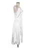 Shein Metallic Silver Cocktail Dress Size 8 - 10 - photo 4
