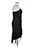 Ruby Rox 100% Polyester Stars Black Cocktail Dress Size L - photo 4