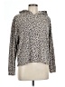 C&C California Animal Print Tan Pullover Hoodie Size L - photo 1