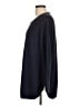 Eileen Fisher 100% Cotton Black Pullover Sweater Size L - photo 5