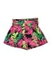 Unbranded 100% Polyester Tropical Pink Shorts Size L - photo 2
