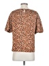 Sara Michelle Brown Short Sleeve Blouse Size S - photo 2