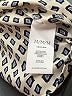 CAbi 100% Polyester Ivory Gray Sleeveless Blouse Size M - photo 8