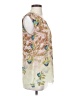 CAbi Ivory Sleeveless Blouse Size S - photo 4