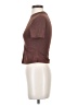 Shein Brown Short Sleeve Turtleneck Size S - photo 5