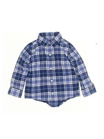 Janie and Jack Long Sleeve Button-Down Shirt (view 1)