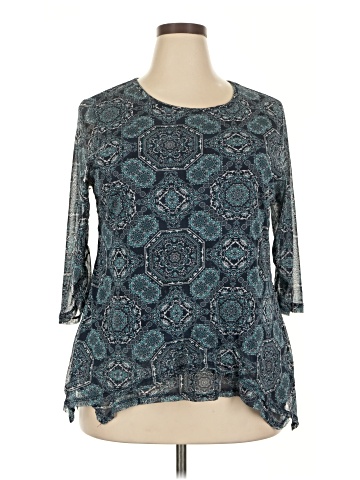 Croft & Barrow 3/4 Sleeve Blouse (view 1)