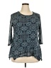 Croft & Barrow Teal 3/4 Sleeve Blouse Size XXL (petite) - photo 1