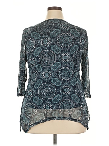 Croft & Barrow 3/4 Sleeve Blouse (view 2)
