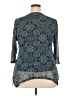 Croft & Barrow Teal 3/4 Sleeve Blouse Size XXL (petite) - photo 2