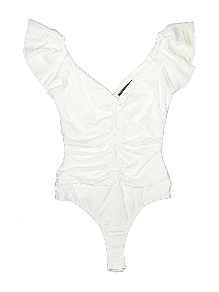 Pre-owned Lulus Bodysuit In White