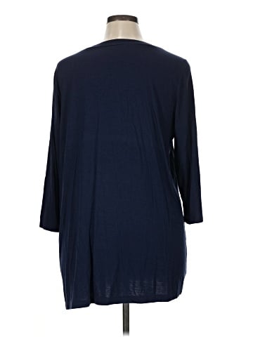 Susan Graver 3/4 Sleeve T-Shirt (view 2)