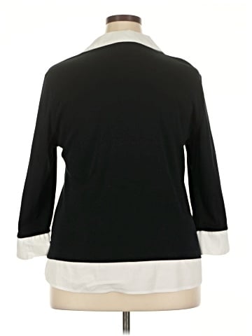 Karen Scott 3/4 Sleeve Blouse (view 2)