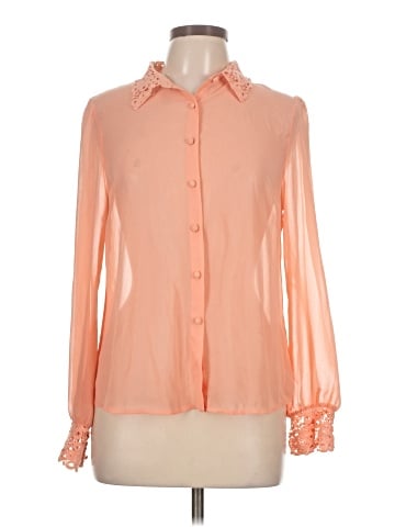 Blu Pepper Long Sleeve Blouse (view 1)
