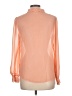 Blu Pepper 100% Polyester Orange Long Sleeve Blouse Size L - photo 2