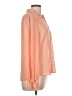 Blu Pepper 100% Polyester Orange Long Sleeve Blouse Size L - photo 4
