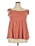 Torrid Orange Sleeveless Blouse Size 2X Plus (2) - photo 1