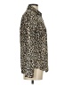J.Crew Animal Print Brown Long Sleeve Blouse Size 2 - photo 4