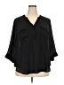 Torrid Black 3/4 Sleeve Blouse Size 2X Plus (2) - photo 1