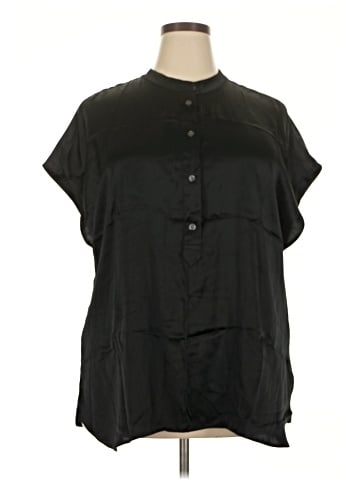Banana Republic Short Sleeve Silk Top (view 1)