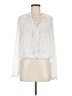 Ramy Brook 100% Polyester Ivory Long Sleeve Blouse Size MedEstimated - photo 1