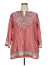 Gretchen Scott Designs Red 3/4 Sleeve Blouse Size XXL - photo 1