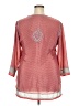 Gretchen Scott Designs Red 3/4 Sleeve Blouse Size XXL - photo 2