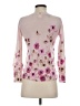 Talbots 100% Merino Floral Pink Wool Sweater Size P (petite) - photo 2