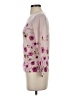 Talbots 100% Merino Floral Pink Wool Sweater Size P (petite) - photo 5