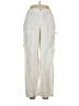 No Comment 100% Cotton Ivory Cargo Pants Size XL - photo 1