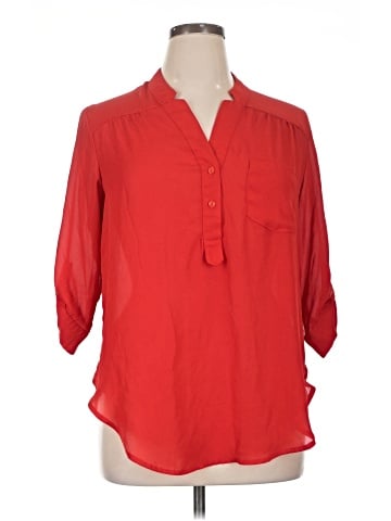 Dna Couture 3/4 Sleeve Blouse (view 1)