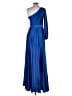 Mac Duggal 100% Polyester Blue Cocktail Dress Size 4 - photo 2