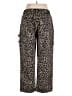 Unbranded Animal Print Brown Casual Pants Size XL - photo 2