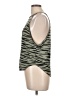Strut This 100% Rayon Green Sleeveless Top Size L - photo 5