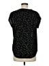 Fun2Fun 100% Polyester Black Short Sleeve Blouse Size M - photo 2