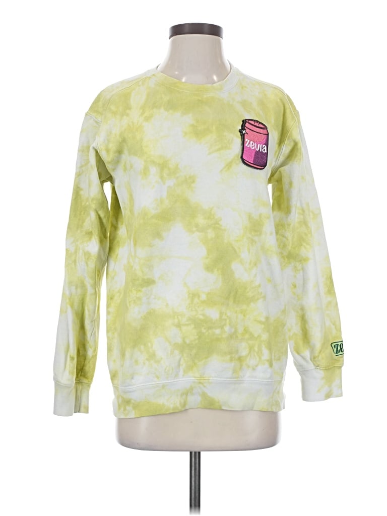 Pre-owned Comfort Colors Sweatshirt In Green