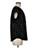 Fun2Fun 100% Polyester Black Short Sleeve Blouse Size M - photo 4