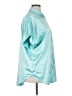 Jess Lea Teal Short Sleeve Blouse Size XL - photo 4