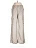 EB Luxe 100% Polyester Tan Cargo Pants Size L - photo 1
