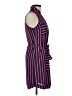 Express Outlet 100% Polyester Stripes Blue Casual Dress Size XS - photo 4