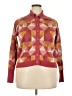 ELOQUII Pink Burgundy Cardigan Size 18 Plus - photo 1