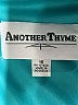 Another Thyme 100% Polyester Solid Teal Casual Dress Size 16 - photo 7