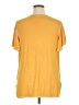 Max Studio Yellow Short Sleeve T-Shirt Size XL - photo 2