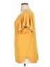 Max Studio Yellow Short Sleeve T-Shirt Size XL - photo 5