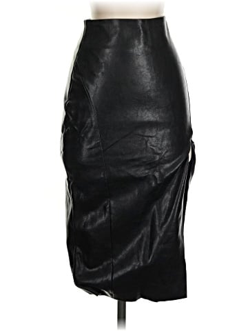 Superdown Faux Leather Skirt (view 1)